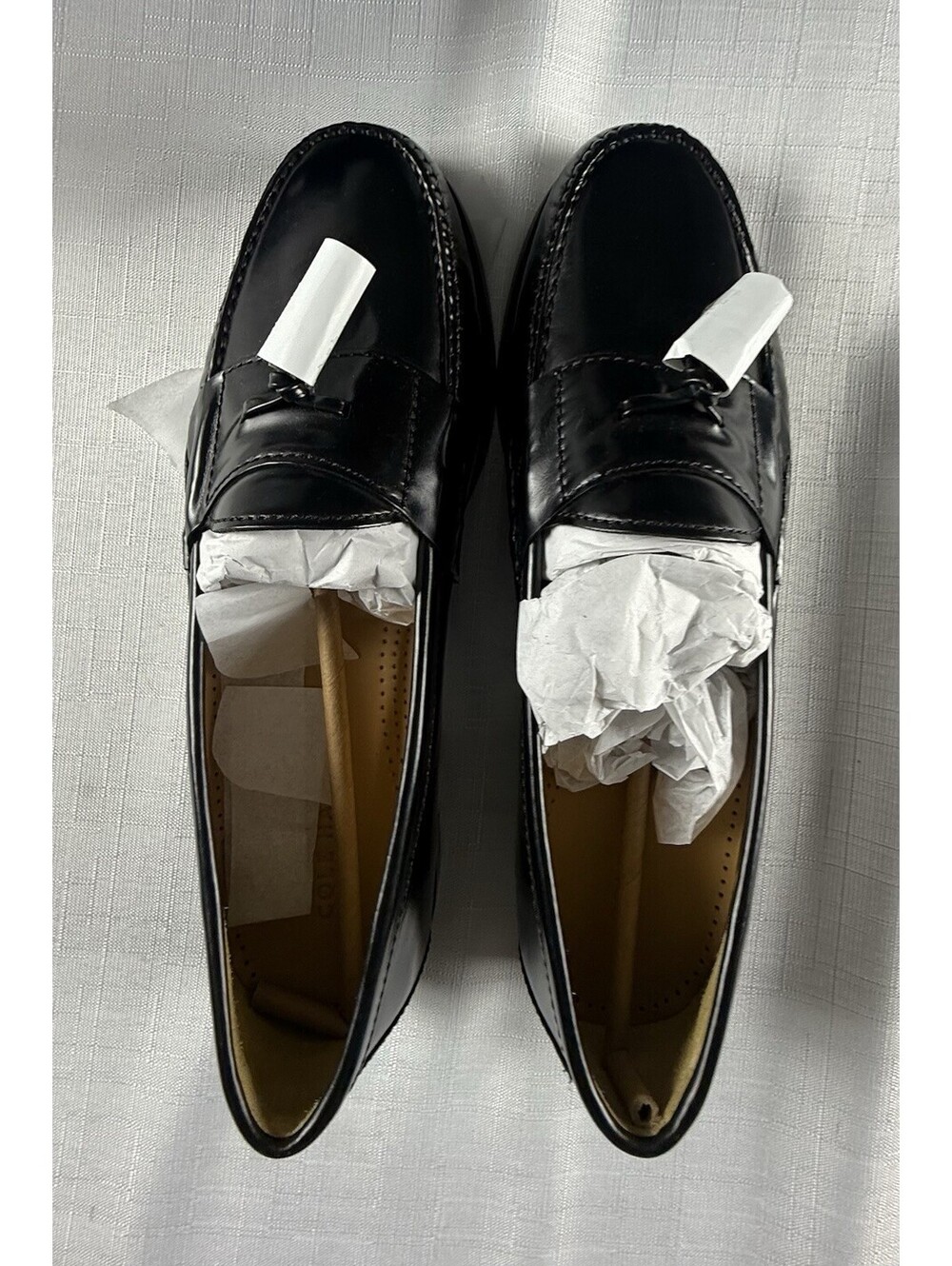 Cole Haan Pinch Tassel Loafers Men’s 11.5 D Black Leather Dress Shoes 03506